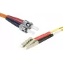 Tecline exertis Connect - komutacinis kabelis - ST daugiamodis (V) į LC daugiamodis (V) - 20 m - 50/125 mikrometrai - OM2 - oranžinis (85420)