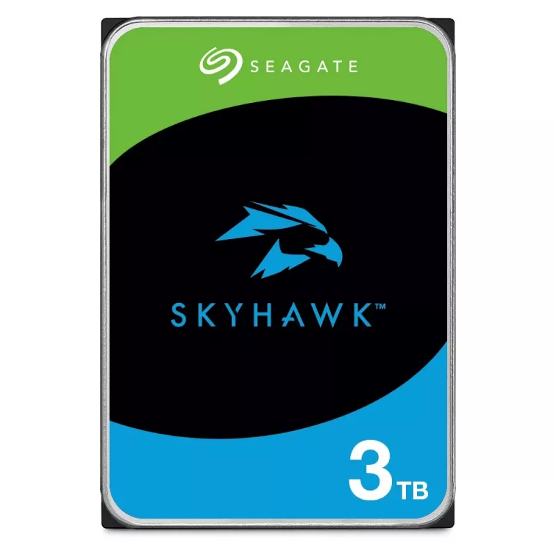 Seagate SkyHawk ST3000VX015 vidinis kietasis diskas 3 TB 256 MB 3.5 colio Serial ATA III