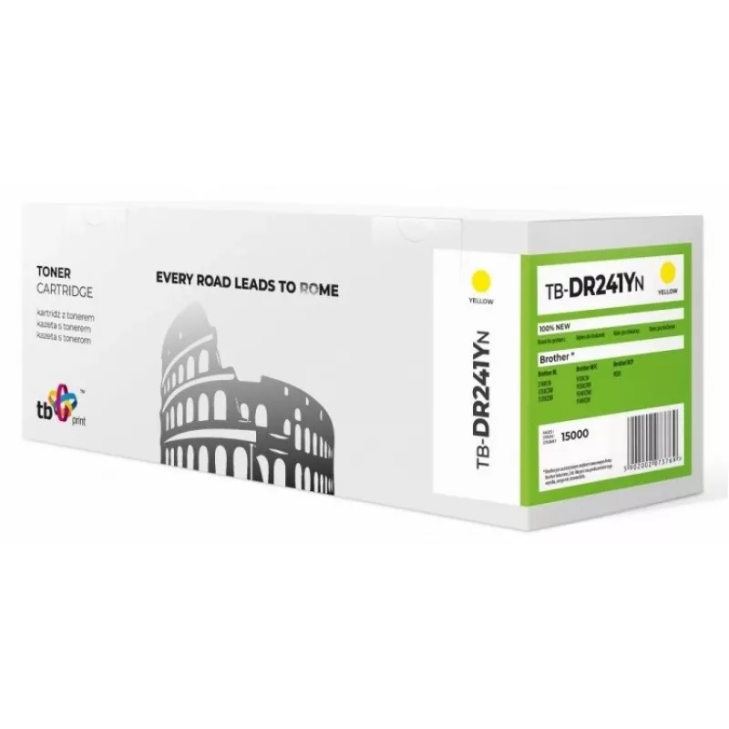 Būgno blokas Brother DR241 TB-DR241YN 10000 puslapių Geltona
