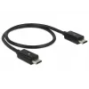 USB laidas DeLOCK 83570 USB 2.0 0,3 m USB B juodas