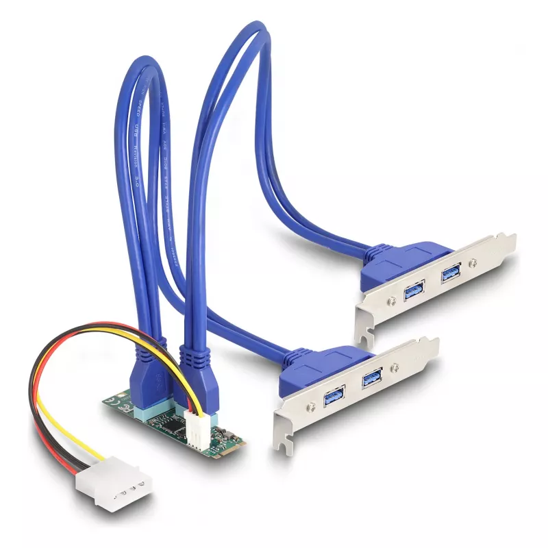 DeLOCK 61066 vidinis USB 3.2 Gen 1 adapteris M.2 Patinas Juoda