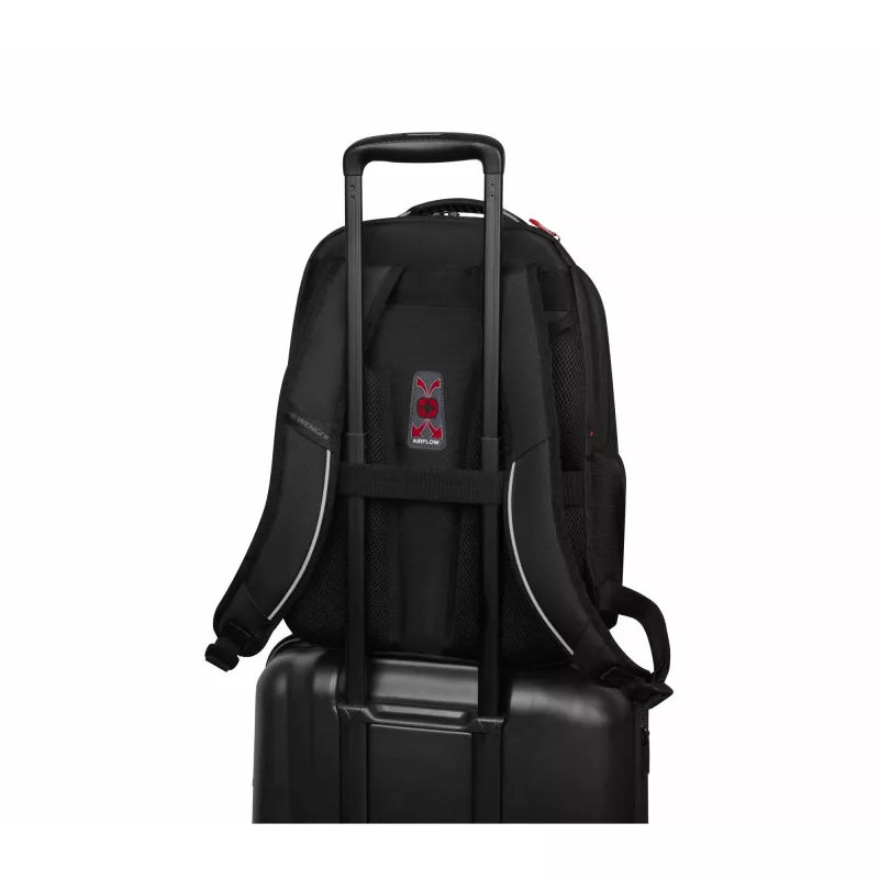 Laisvalaikio kuprinė Wenger SwissGear Altair Juoda Poliesteris PVC 79% perdirbta