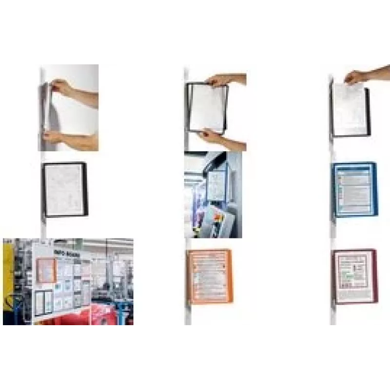 Durable VARIO MAGNET WALL 5 rinkinys oranžinis
