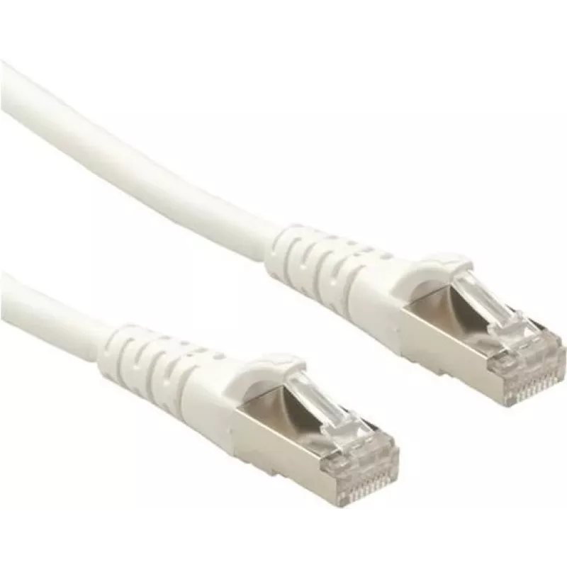 Roline - Pataisomasis laidas - RJ-45 (V) į RJ-45 (V) - 1,5 m - SFTP - CAT 6a - Baltas