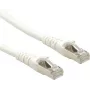 Roline - Pataisomasis laidas - RJ-45 (V) į RJ-45 (V) - 1,5 m - SFTP - CAT 6a - Baltas