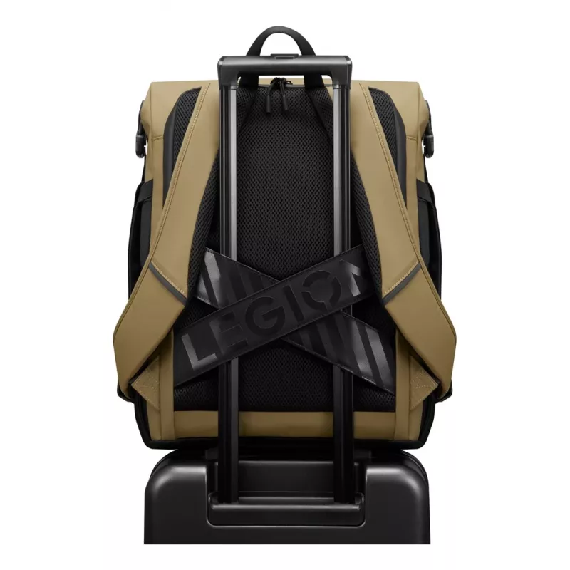 Kuprinė nešiojamam kompiuteriui Lenovo GX41U39298, skirta 40,6 cm (16 colių) nešiojamiesiems kompiuteriams, nailonas/poliesteris, 25 l, juoda/geltona