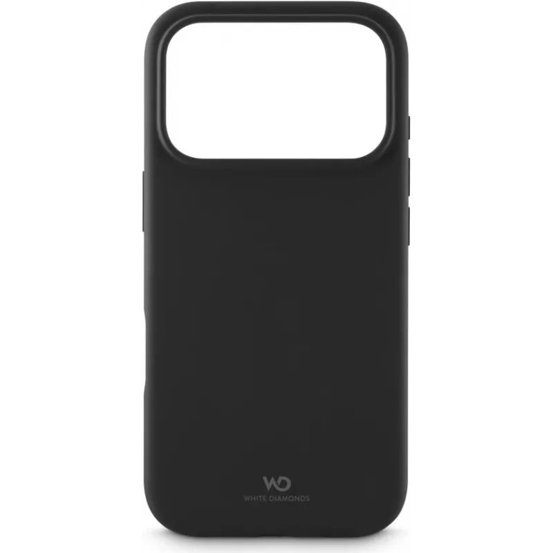 Apsauginis telefono dėklas balti deimantai Apple iPhone 17 Pro - Urban Case, juodas