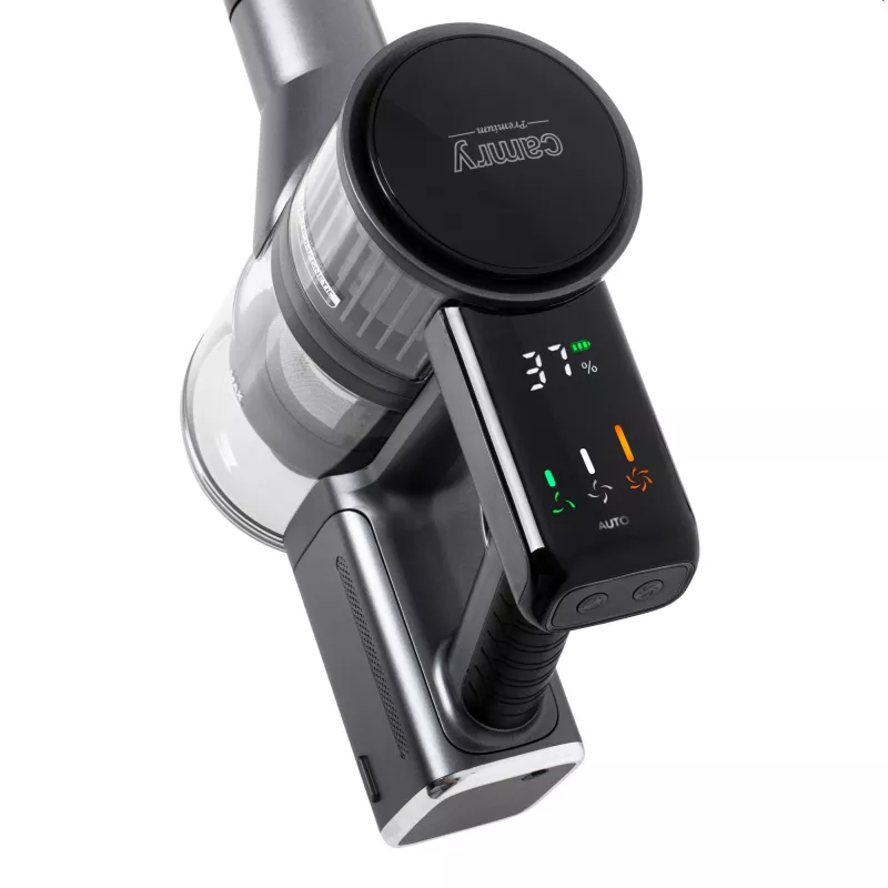 Camry CR 7063 vertikalus dulkių siurblys - PRO LED juodas