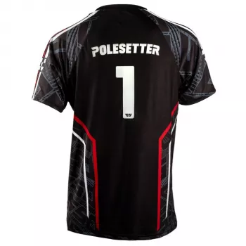 Polesetter ONE Simracing marškinėliai raudoni - L