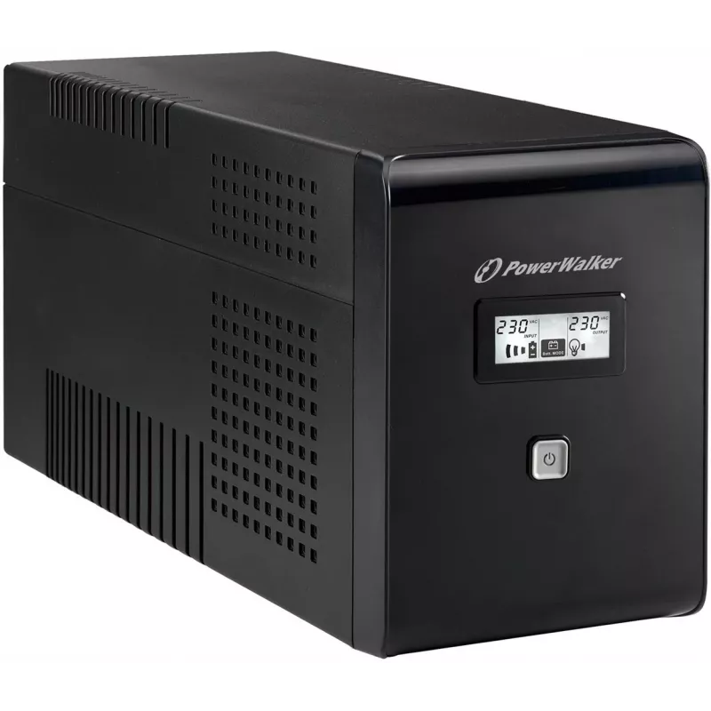 PowerWalker VI 2000 LCD 2 kVA 1200 W 2 kintamosios srovės lizdai (-ų)