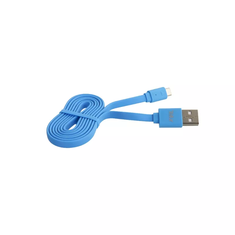 USB laidas Tellur TLL155011 1m USB A Micro-USB A Mėlynas