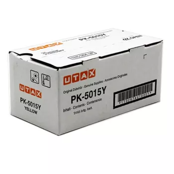 Utax 1T02R7AUT0/PK-5015Y dažų rinkinys geltonas, 3K puslapių ISO/IEC 19752...