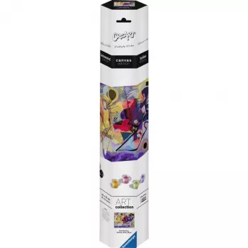 Ravensburger piešimo rinkinys CreArt ART Collection drobės leidimas Kandinsky – Geltona, Raudona, Mėlyna