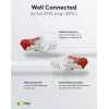 Wentronic Goobay CAT 6 komutacinis kabelis, S/FTP (PiMF), Balta, 3 m - LSZH Halogen-Free, Copper (93507)