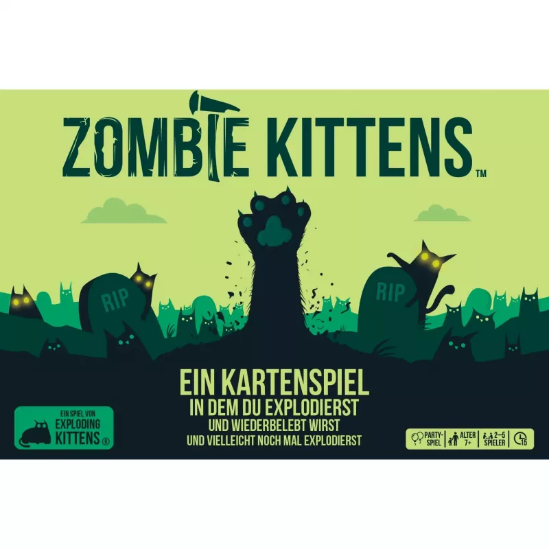Zombie Kittens, kortų žaidimas