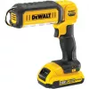 Dewalt 18V XR Li-Ion belaidis rankinis LED zonos darbo žibintas – tik įrenginys