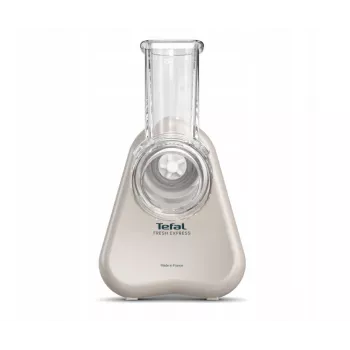 Elektrinė daržovių smulkintuvė Tefal Fresh Express DN853BE0 — 150 W, 3 keičiami antgaliai, 1 greitis, kremas