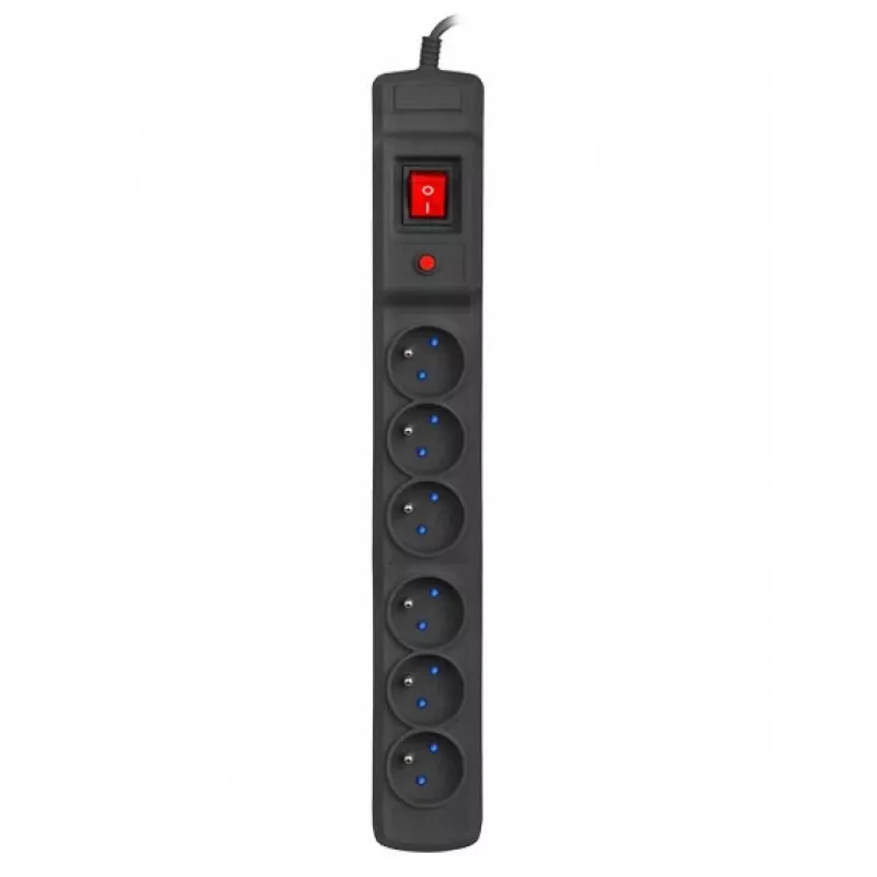 Armac M6/25/CZ maitinimo skirstytuvas (PDU) 6 AC lizdai (-ų) Juoda