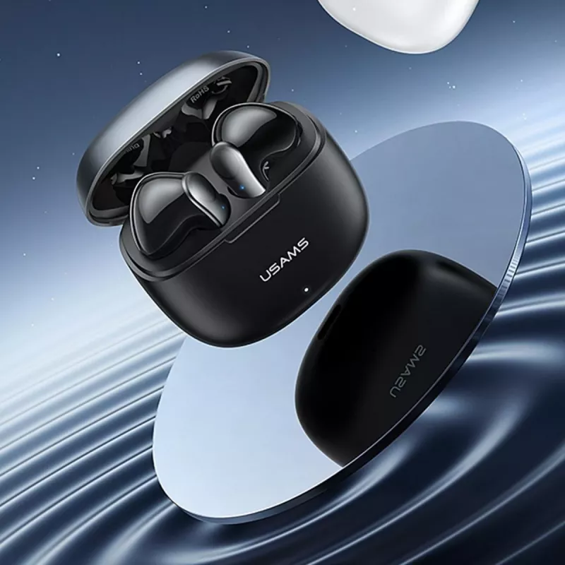 Ausinės USAMS TWSXH Series Dual Mic Wireless mėlynos / mėlynos BHUXH03