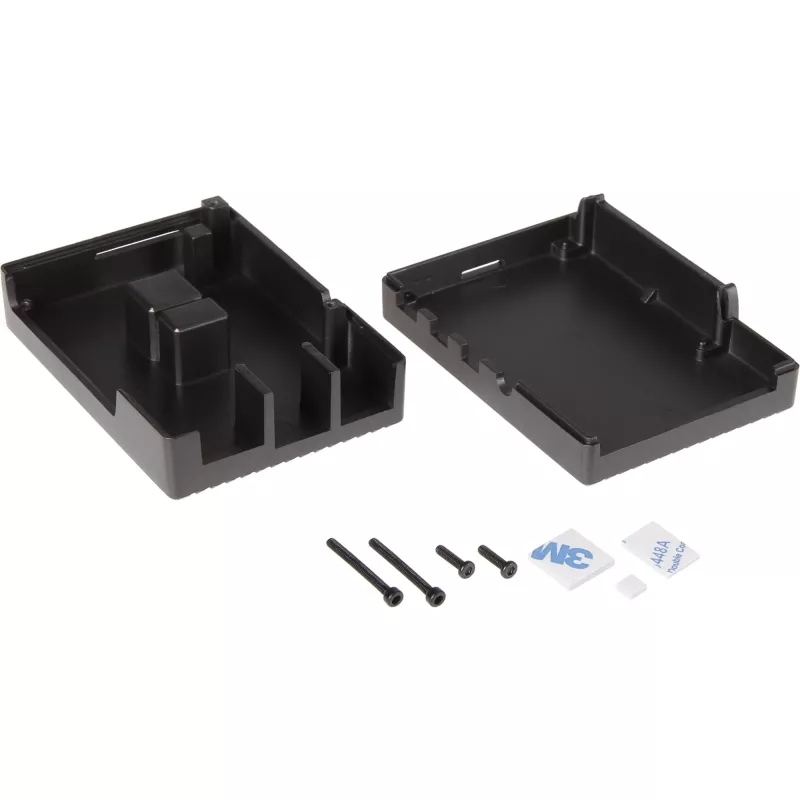 Aliumininis korpusas Raspberry Pi 4 B (juodas (matinis))