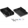 Aliumininis korpusas Raspberry Pi 4 B (juodas (matinis))