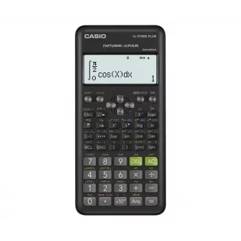 CASIO CALCULATOR SCIENTIFIC FX-570ESPLUS-2-B, 417 FUNKCIJŲ, 77X162MM, JUODAS