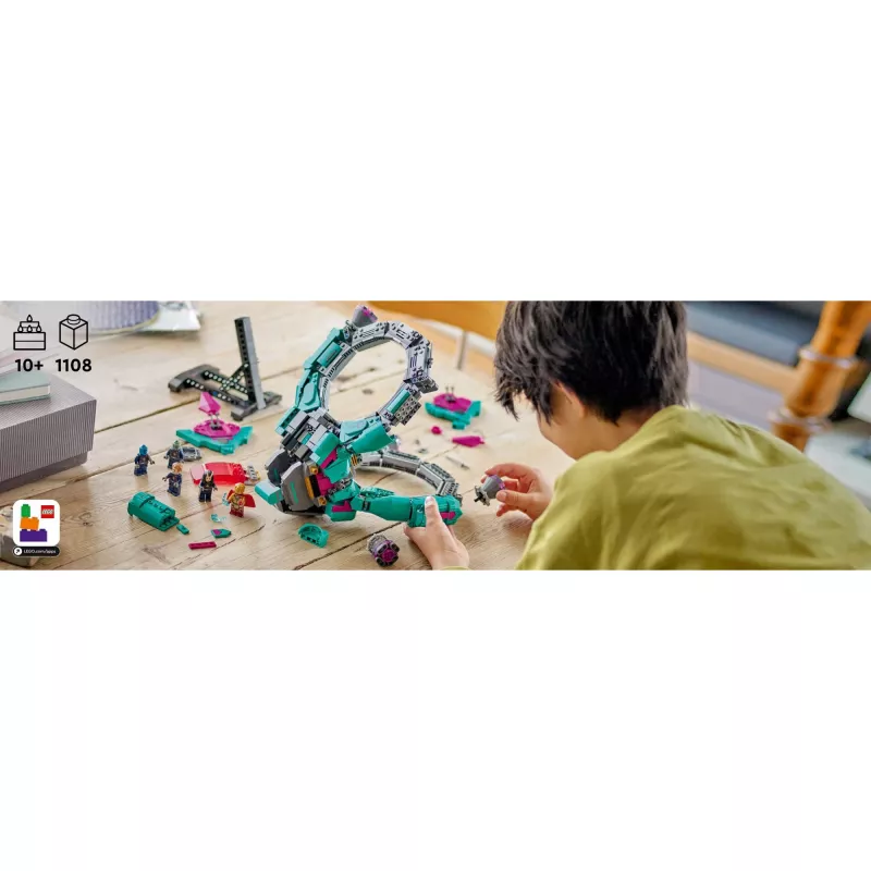 LEGO Marvel Super Heroes 76255 LEGO® MARVEL SUPER HEROES Naujasis Globėjų laivas (76255)