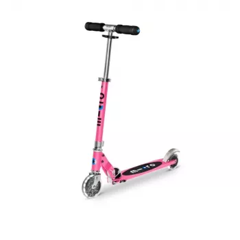 Micro paspirtukas Sprite Pink LED