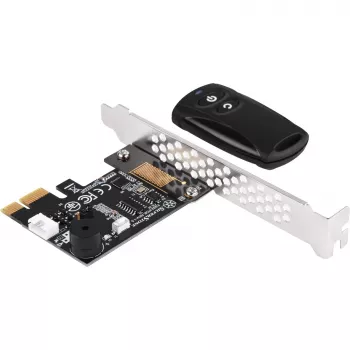 SidabrinėStone SST-ES02-PCIe – nuotolinio valdymo pultelis kompiuterio įjungimui / išjungimui
