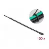 Karoliukinis kabelių raištis DeLOCK 19566 I 100 x P 2.4 mm juodas 100 vnt.