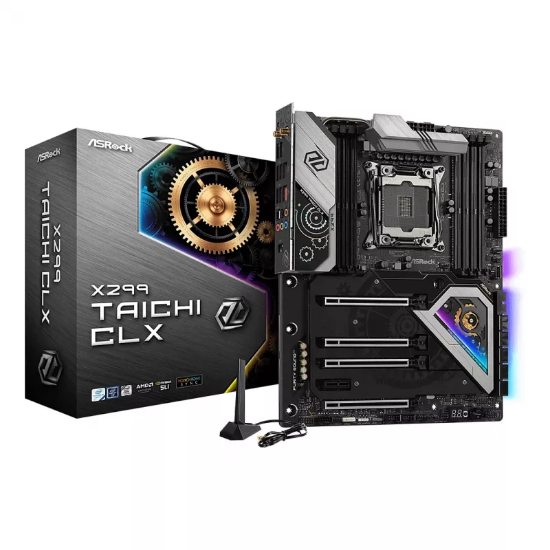 Motininė plokštė ASRock X299 Taichi CLX Intel® X299 LGA 2066 ATX