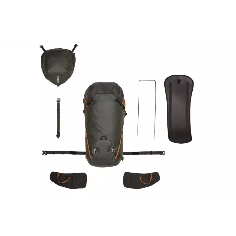 Thule | Stir Alpine, 40L | Žygio kuprinės | Obsidian | Pečių dirželis