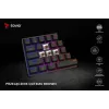 Mechaninė žaidimų klaviatūra SAVIO JuodaOUT X2 BROWN, 61 klavišų, 60 %, USB, QWERTY, RGB, Outemu Brown