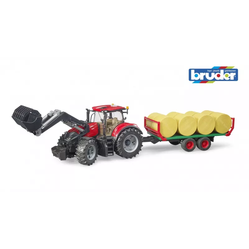 Žaislinė transporto priemonė ir žaidimo trasa BRUDER 3198, plastikas, raudona, rekomenduojamas amžius 3+