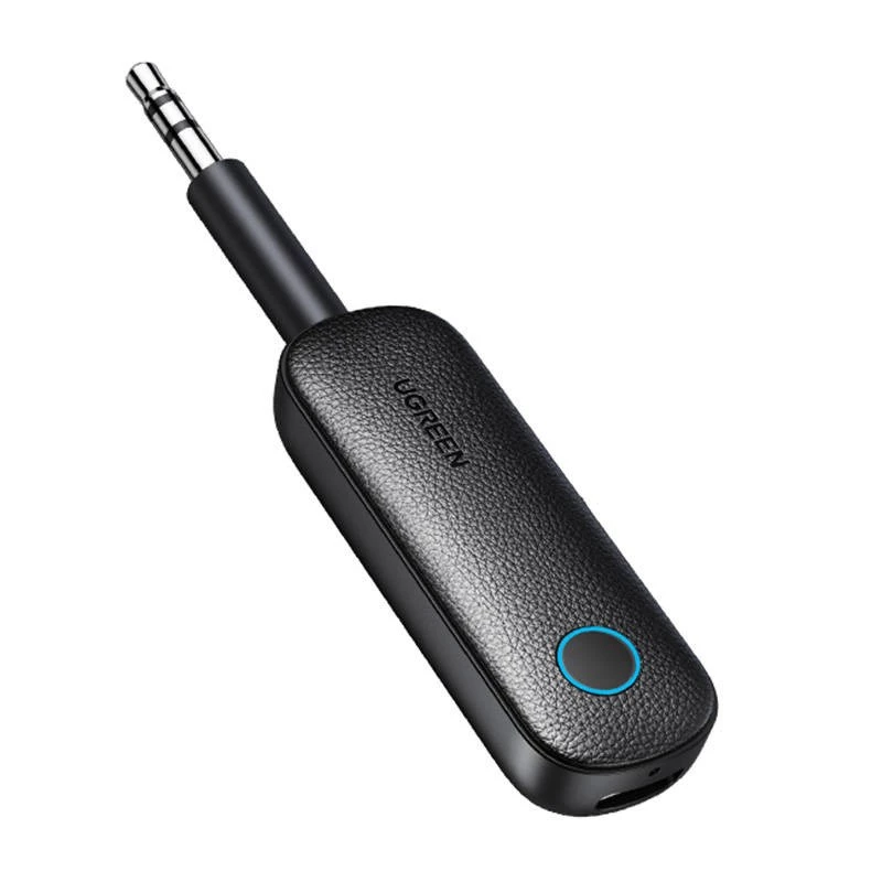 Bluetooth imtuvas/siųstuvas UGREEN CM403 — 3,5 mm lizdas, Bluetooth 5.0, 145 mAh baterija, juodas