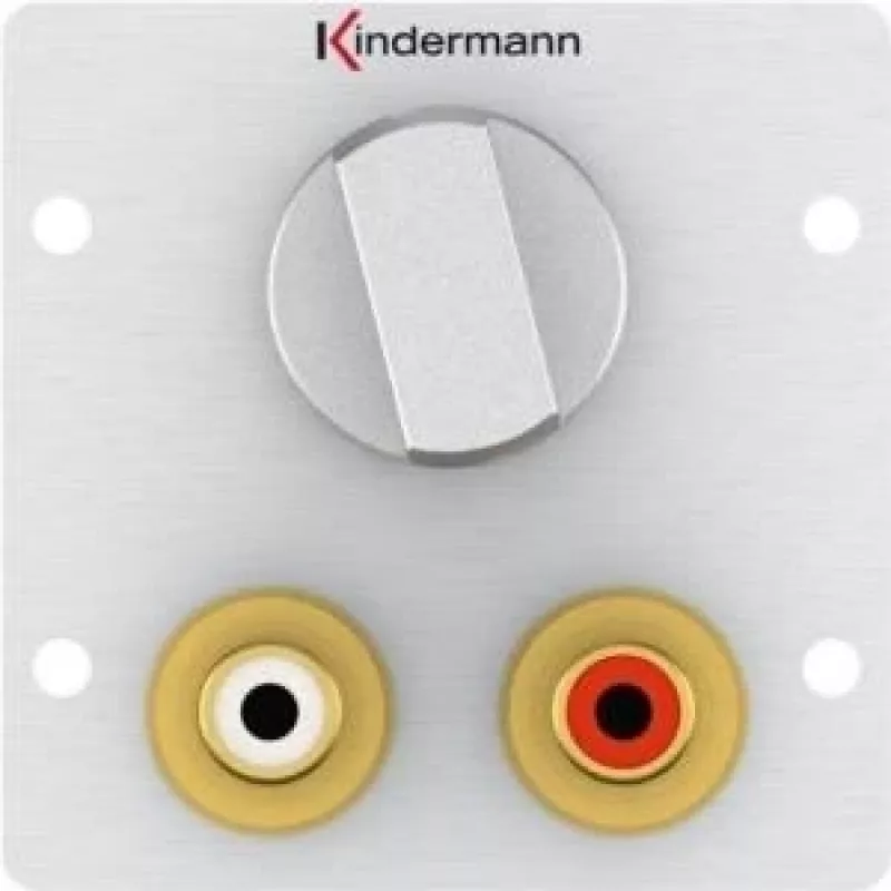 Kištukinis lizdas 2 x RCA Kindermann 7444000518