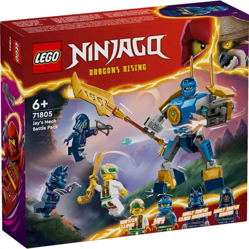 LEGO NINJAGO 71805 JAY MECH BATTLE PACK