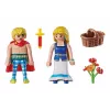 PLAYMOBIL | Asteriksas | Tragikomiksas ir Falbala | Įsimylėjusi pora iš Asterikso visatos | Žaislas vaikams nuo 5 metų | 71544
