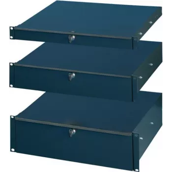 SCHROFF 19DRAWER 2U RAL7021 - stovo priedas (20110181)