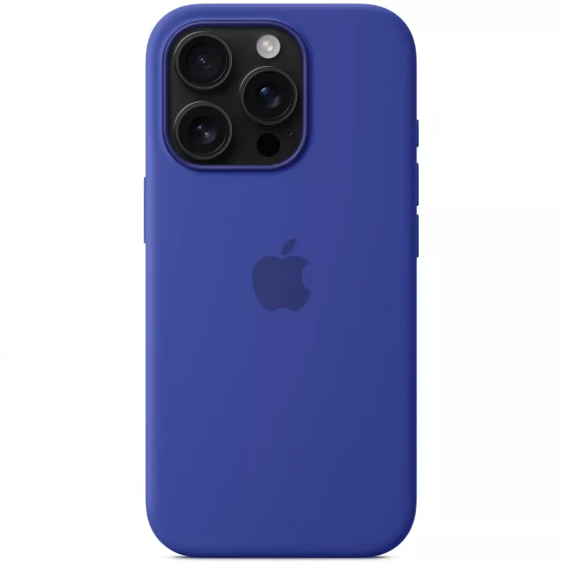 Silikoninis dėklas Apple iPhone 16 Pro MagSafe Ultramarine