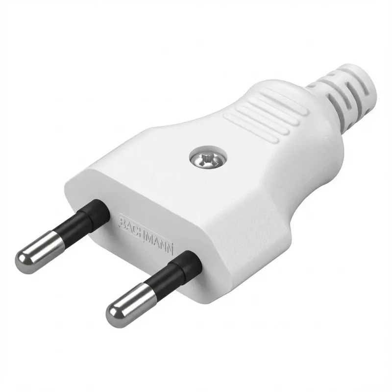 Elektros maitinimo kištukas Bachmann 900.003 Baltas