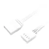 SHARKOON Shark Blades 120mm ARGB PWM korpuso ventiliatorius - baltas