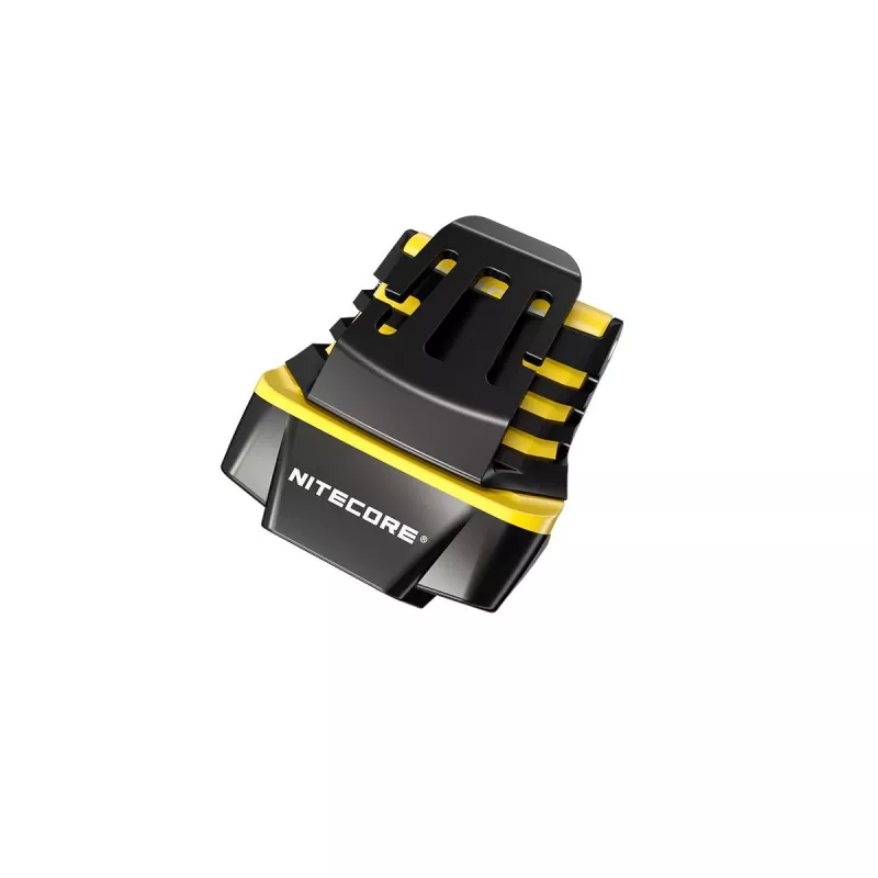 Ant galvos dedamas žibintuvėlis Nitecore NU11 — 150 lm, IPX5, įkraunamas per USB, 41 g, geltonas/juodas