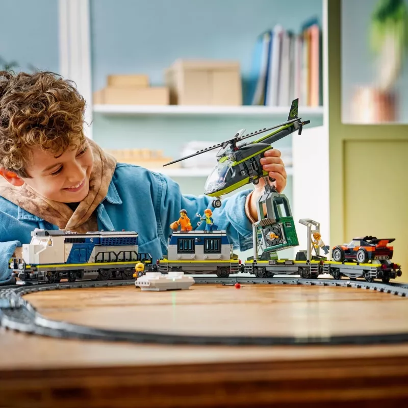 Bricks City 60508 Policijos traukinio apiplėšimas