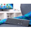 Belaidė RF pilno dydžio klaviatūra TRACER TRAKLA46934, QWERTY anglų k., 2,4 GHz nano imtuvas, membraninė, juoda/pilka