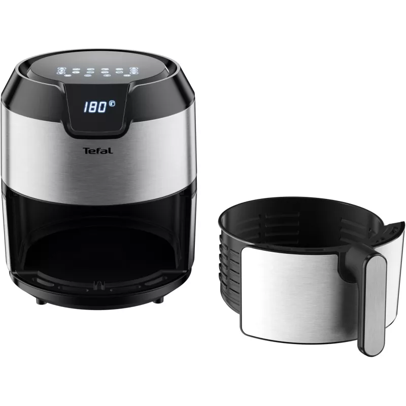 Tefal Easy Fry EY401D Single 4.2 L Stand-alone 1500 W Karšto oro gruzdintuvė Juoda, Nerūdijantis plienas
