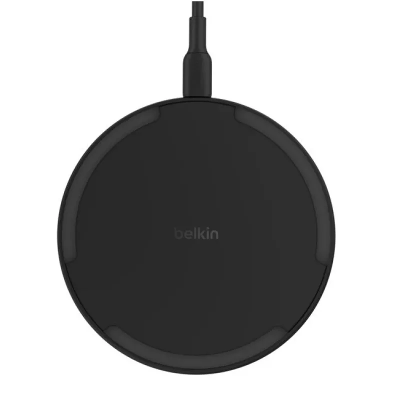 Belaidis įkroviklis Belkin WIA012KQBK 15W su 20W maitinimo adapteriu, juodas