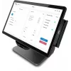 Elo E-Series 3, 8 GB RAM, 128 GB SSD, WiFi, 39,6 cm (15,6''), Full HD, USB, USB-C, RS232, BT, Ethernet, Intel Celeron, SSD, rinkinys (RS232), juoda POS sistema, Ekrano įstrižainė: 39,6