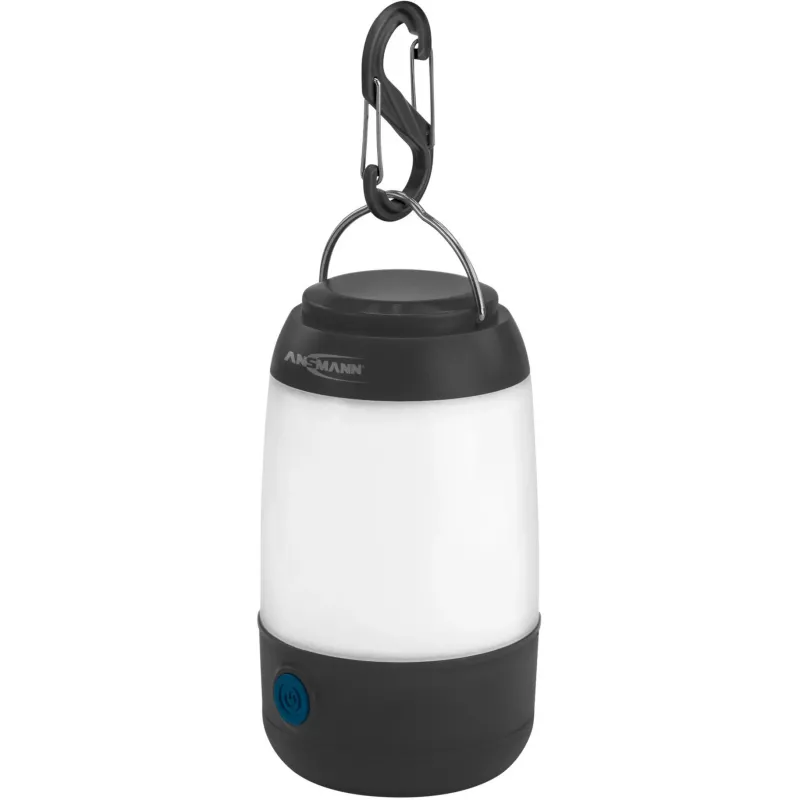 Baterijomis maitinamas stovyklavietės žibintas Ansmann Mini 230 lm LED Juoda