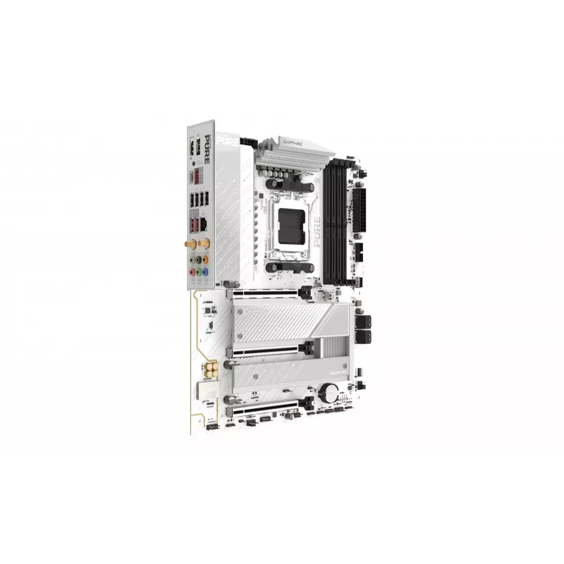 Pagrindinė plokštė Sapphire PURE B850A WIFI7 ATX — B850 mikroschemų rinkinys, „Wi‑Fi 7“, DDR4 palaikymas